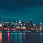 Night city editorial visual for GTA VI pre-order guide 2026