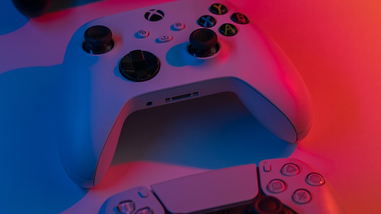 Gaming controllers representing Nintendo Switch 2 game choices